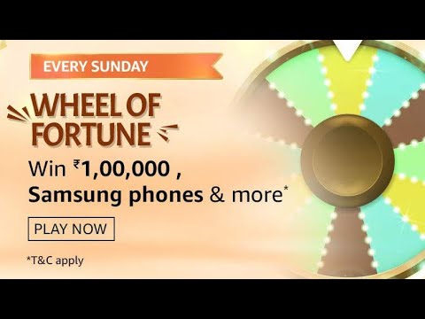 Amazon Every Sunday Wheel Of Fortune Quiz Answers Today L Amazon Quiz Answers Today 11 October 2020 Youtube - wheel of fortune roblox answers