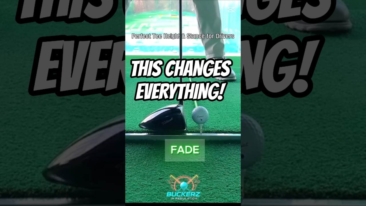 Master Tee Height & Ball Position #shorts #setup #teeheight #드라이버티높이와스탠스