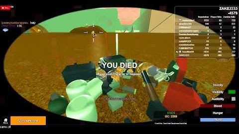 ROBLOX DEADZONE REMADE HACKER