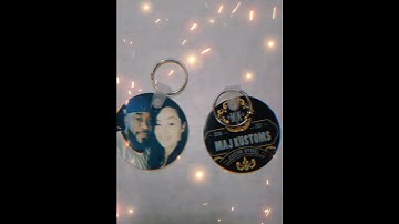 Cute Sublimation Key Chains🥰😍