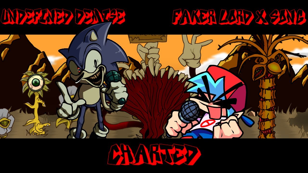 FNF Sonic with a gon? UPDATED ICONS!(VERY FIRST FNF MOD) by Faker Lord X  (HMTL Porter)