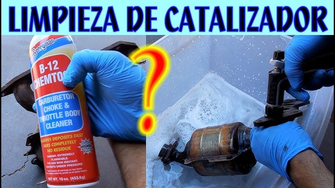 Como limpiar el CATALIZADOR de cualquier auto 