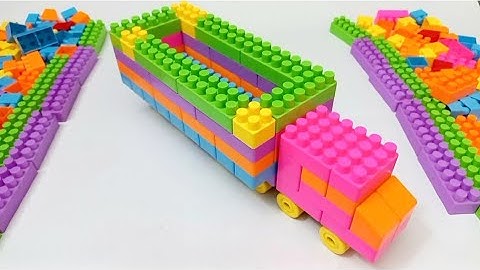 Satisfying DIY Big Lego Truck /ASMR Building Blocks /Lego Blocks game#buildingblocks#asmr#asmrsounds