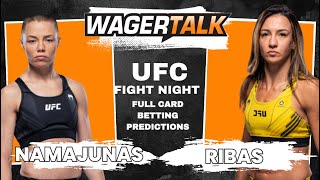 UFC Fight Night: Namajunas v Ribas Predictions, Tips, Bets, Every Fight Breakdown