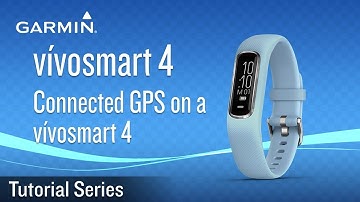 Tutorial – vívosmart 4: Connected GPS on a vívosmart 4