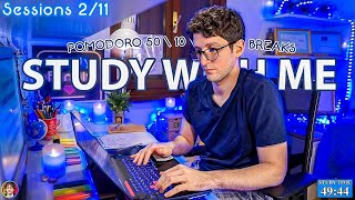 STUDY WITH ME LIVE POMODORO | 12 HOURS | Harvard Extension Student | Rain sounds, talk in breaks screenshot 5