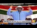 Raila Odinga garners support for handshake as he hosts president in Kisumu