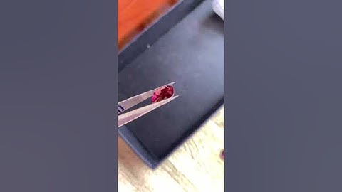 Spinel Lục Yên đỏ phớt hồng tím 6.5ct nhẫn nam. đẹp sáng #gem #gemstone #ruby #love #sapphire