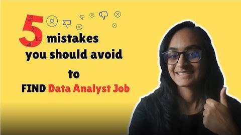 5 initial mistakes to avoid for finding the Data Analyst Job | Data Analytics | Job | 🔥🔥