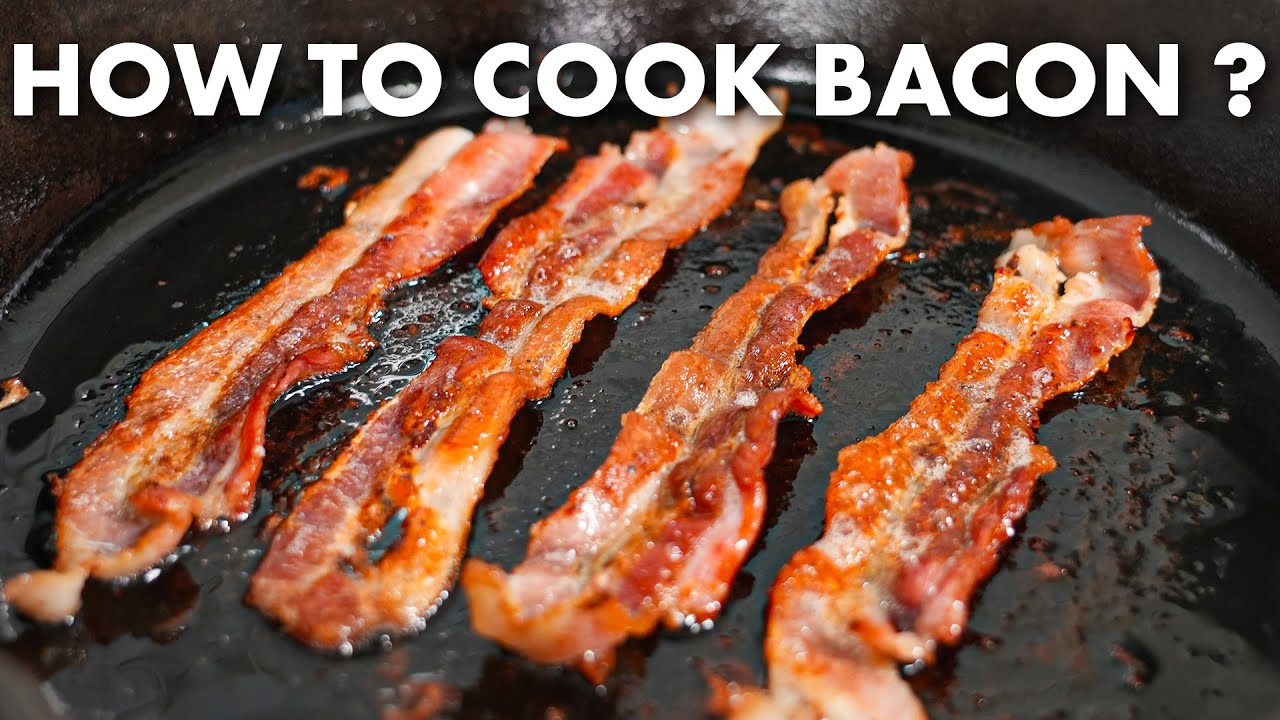 How to Cook Bacon on the Stove Cast Iron Skillet YouTube