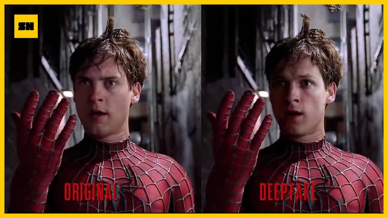 Tom Holland in the first Spider-Man movie (2004) | Super Hype - YouTube