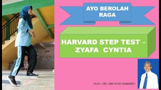 Kebugaran Jasmani - Harvard Step Test - Zyafa Cintia
