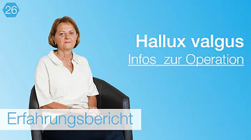 Wie lange kann man nicht laufen nach einer Hallux OP?