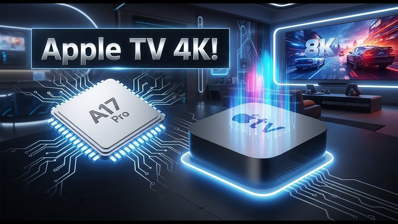 Apple TV 4K (2025) LEAKED! A17 Pro Chip & 8K Gaming Power Revealed ...