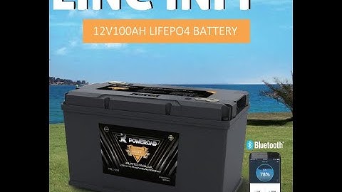 POWEROAD LINC INFI 12V LiFePO4 Battery