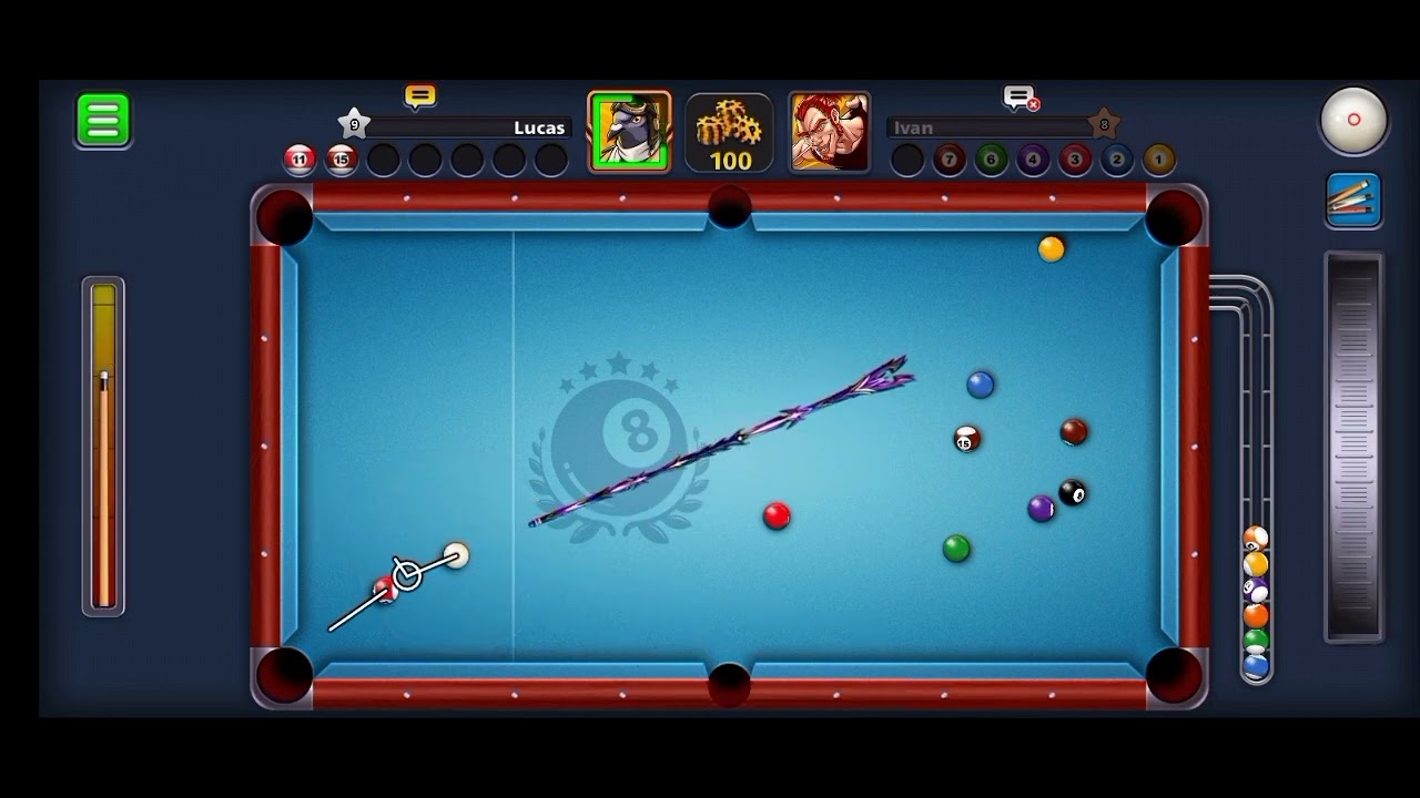 8 ball pool Epic game victoire - YouTube