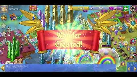 Merge Dragons / Creating the Rainbow Wonder! (Life Flowers Wonder)