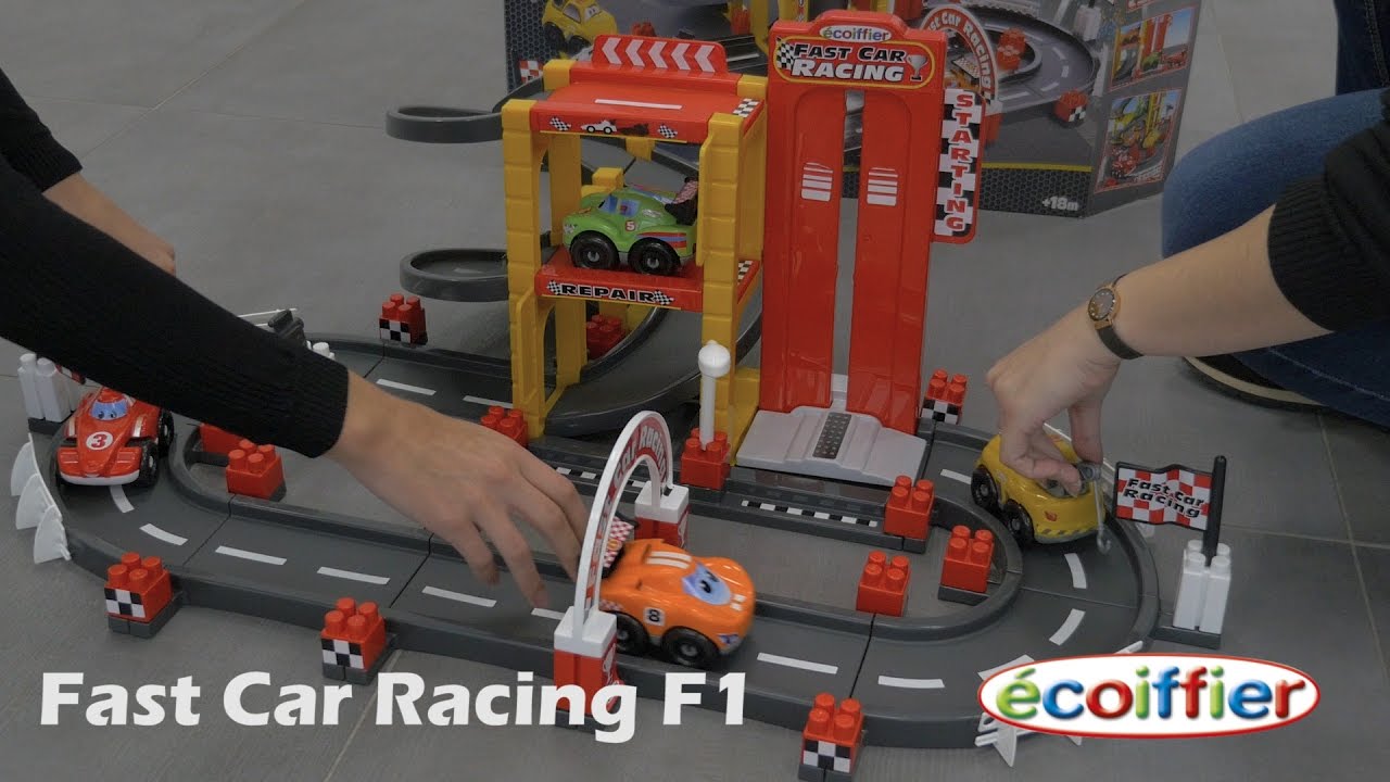 écoiffier - Circuit Racing Fast Car - Abrick - Briques et blocs - Rue du  Commerce