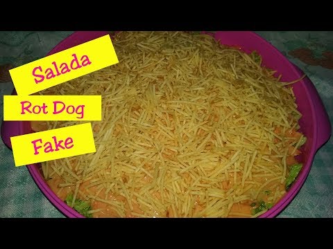 Vídeo: Como Fazer Uma Salada De Cachorro