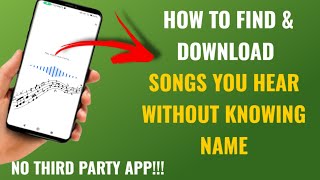 How To Find Name Of Any Song You Hear & Download That Song | Google Sound Search | English