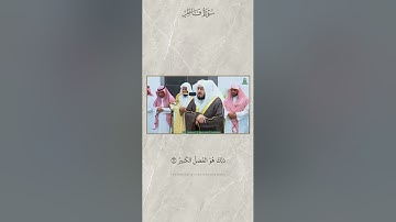 ماتيسر من سورة فاطر فضيلة الشيخ بندر بليلة