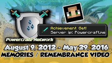 Powercraft.me - Memories/Remembrance OFFICIAL Video 5.29.16