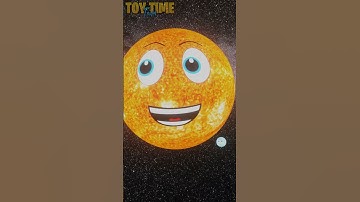 Sun Size Comparison | Planets for Kids | Solar System Size Comparison | Space #Shorts