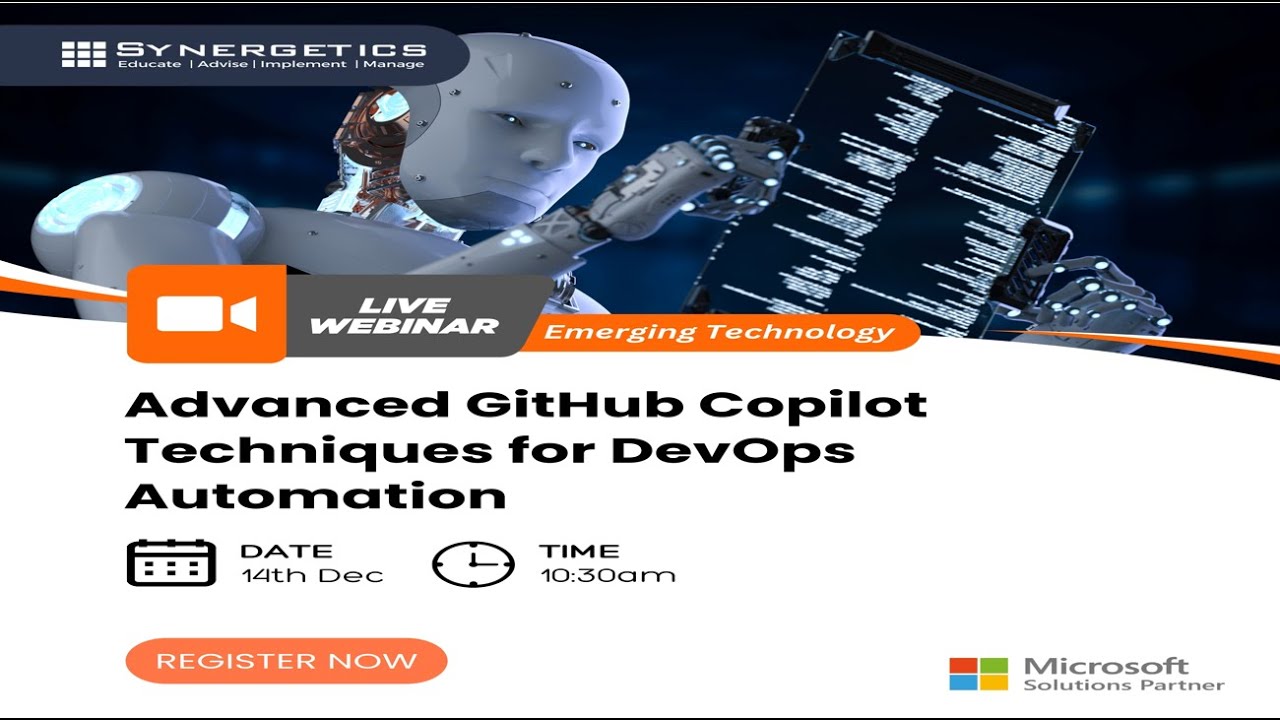Advanced GitHub Copilot Techniques for DevOps Automation Part 1 - YouTube
