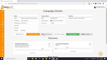 14. How to Create a Campaign - EesySoft for Blackboard