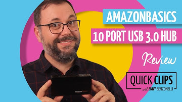 AmazonBasics 10 Port USB 3.0 hub - Review
