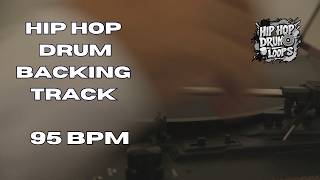 95 BPM Boom Bap Drum Loop | Driving Rhythmic Groove