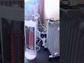 ヒーターの動きが気になる猫社員【保護猫】 #保護 #猫 #cat #野良猫