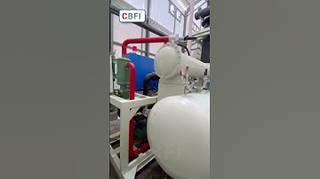 La máquina de hacer hielo en tubos de 20 toneladas está en funcionamiento #CBFI #ICEMACHINE #hielo