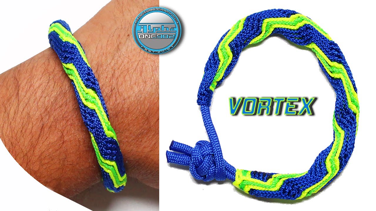 Ultimate Paracord Bracelet Cobra Stitched with microcord Tutorial DIY 