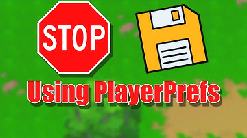 NEVER USE PlayerPrefs for these things in Unity!