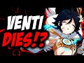 VENTI WILL DIE! Death of Anemo Archon Barbatos | Genshin Impact Theory