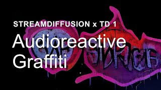 Audioreactive Graffiti - TouchDesigner x StreamDiffusion Tutorial 1