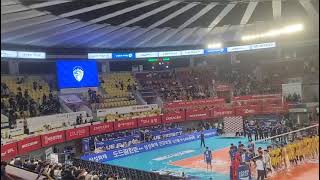 대전 삼성화재 블루팡스 VS 의정부 KB손해보험 스타즈 의 배구 경기