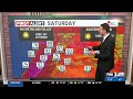 Saturday morning weather forecast (6/13)