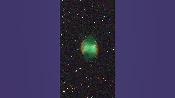 The Dumbbell Nebula from my telescope #shorts #space #astronomy #nebula
