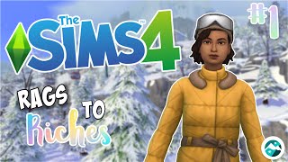*NEW* Rags to Riches: Snowy Escape Edition - #1 (Sims 4)