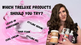 Treluxe 3 Wash Day Product Review & Which Combination Is Best (Leavein, Cream, Serum, Gel, Foam)