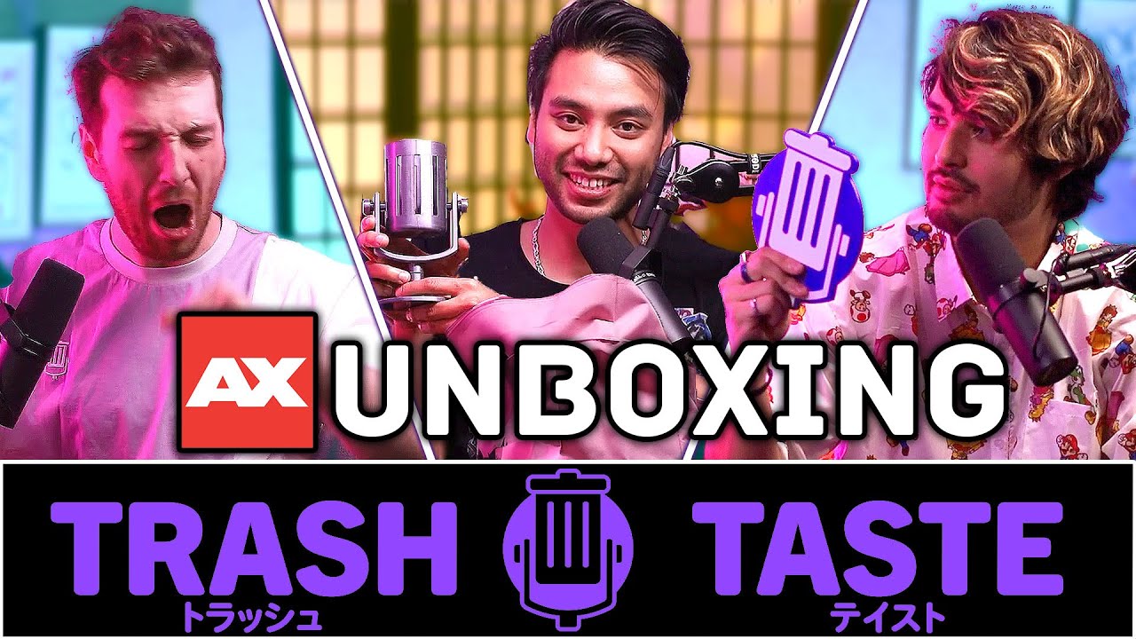 ⁣Unboxing Fan Gifts From Anime Expo | Trash Taste Stream #27