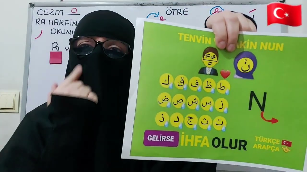 3️⃣ 🇹🇷 TÜRKÇE CEZM ْ  RA رْ ÖTRE ُ  HARFİNİN OKUNUŞU 