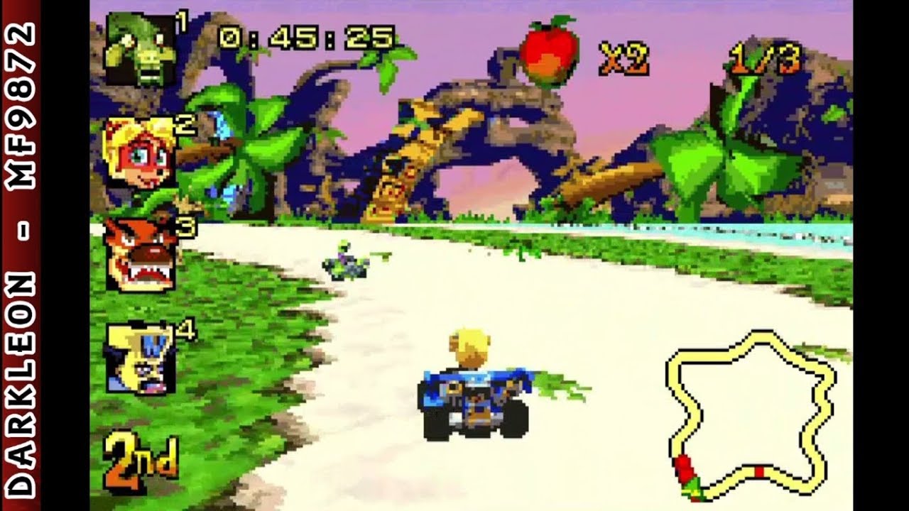 Game Boy Advance - Crash Nitro Kart © 2003 Universal Interactive