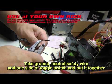 HONDA CRV REMOTE START INSTALLATION UNCUT USE AT YOUR OWN RISK