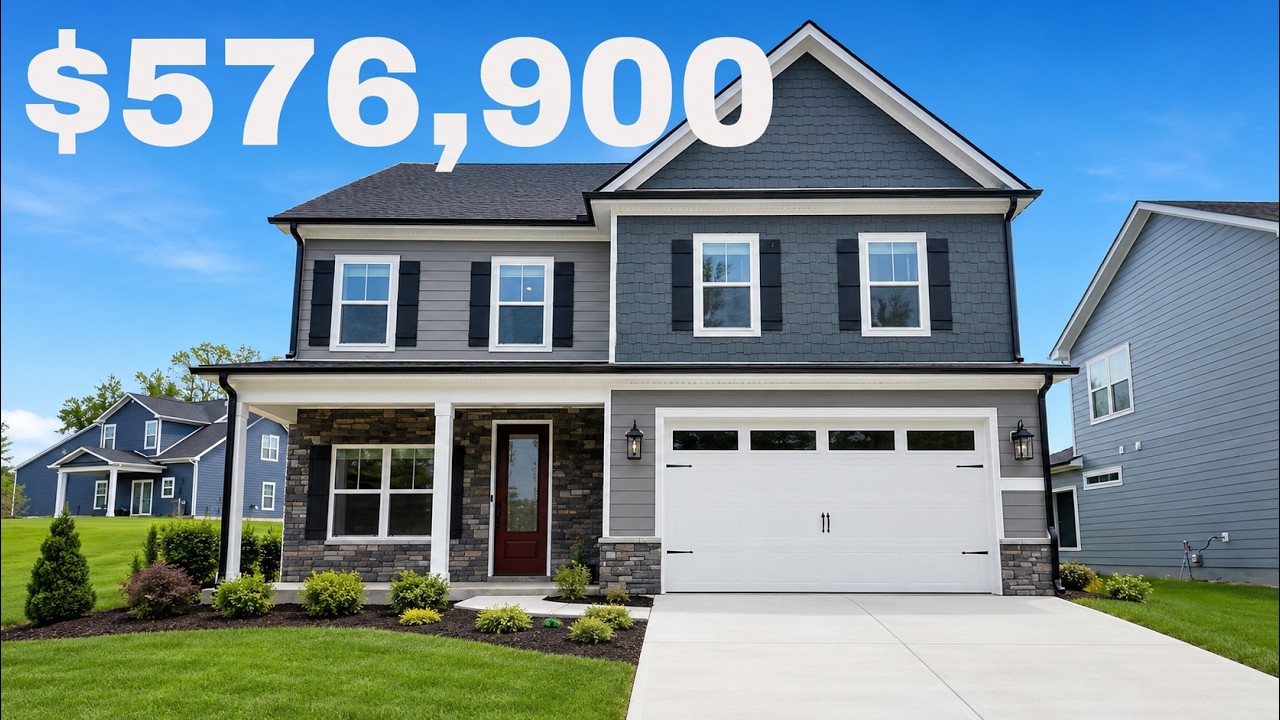 White House Home Tour - Every Upgrade Included at $206 a Square Foot - Where to Live In Nashville