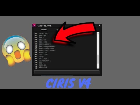 Novo Hack No Roblox Ciris V4 Lua C Executor Lua Limited E Poucos Comandos - 