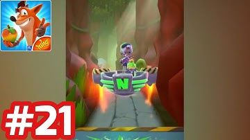 Crash Bandicoot: On The Run - Gameplay Walkthrough - Part 21 Nitro Nina Cortex (iOS/Android)