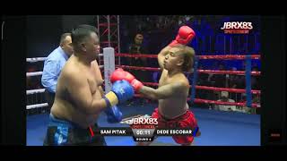 SAM PITAK VS DEDE ESCOBAR - INFLUENCE FIGHT JBRX COL2 sportaiment